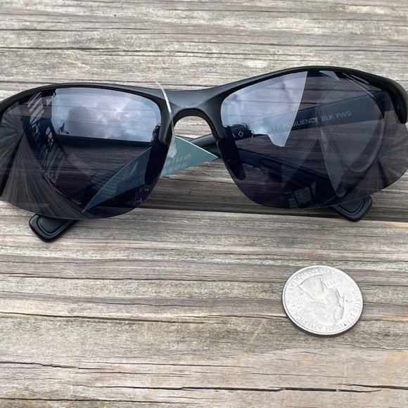 FWG Men Sunglasses NS0917 RESILIENCE Black Wrap Ey - Picture 9 of 10